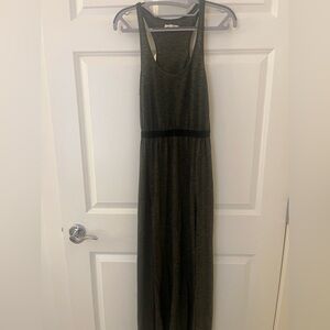 Silence + Noise Black Sleeveless Maxi Dress